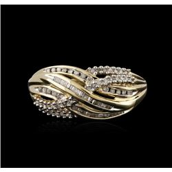 14KT Yellow Gold 0.25ctw Diamond Ring