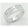 Image 7 : 1.40ctw Diamond Ring - 18KT White Gold