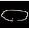 Image 3 : 3.00ctw Diamond Tennis Bracelet - 14KT White Gold