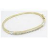 Image 2 : 0.46ctw Diamond Bracelet - 14KT Yellow Gold