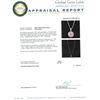 Image 3 : 14KT White Gold 0.83ctw Diamond Pendant With Chain