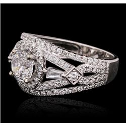 18KT White Gold 2.05ctw Diamond Ring