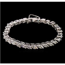 10.00ctw Diamond Tennis Bracelet - Platinum