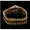 Image 2 : Rolex 14KT Yellow Gold Diamond Date Men's Watch