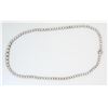 Image 8 : 10.00ctw Diamond Necklace - 18KT White Gold