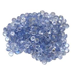 15.6ctw Round Mixed Tanzanite Parcel