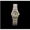 Image 1 : Omega 18KT Two-Tone Constellation Ladies Watch