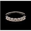 Image 1 : 0.92ctw Diamond Ring - 14KT White Gold