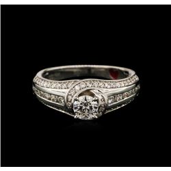 1.38ctw Diamond Ring - 14KT White Gold