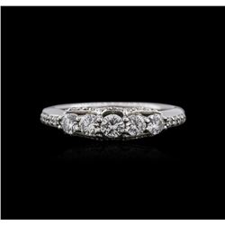 14KT White Gold 0.75ctw Diamond Ring