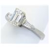 Image 3 : 1.21ctw Diamond Ring - Platinum