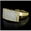 Image 3 : 18KT Yellow Gold 2.48ctw Diamond Ring