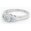 Image 2 : 0.50ctw Diamond Ring - 14KT White Gold