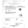 Image 4 : 5.12ct Tanzanite and Diamond Ring - 14KT Rose Gold