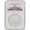 Image 1 : 2007-W NGC Graded MS70 $1 American Silver Eagle Silver Coin