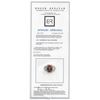 Image 3 : 6.28ct Malaya Garnet and Diamond Ring - 14KT White Gold