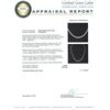 Image 3 : 14KT White Gold 9.59ctw Diamond Necklace