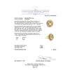 Image 3 : 13.71ct Morganite and Diamond Ring - 14KT Yellow Gold