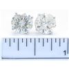 Image 7 : 4.53ctw Diamond Earrings - 14KT White Gold
