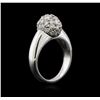 Image 3 : 1.05ctw Diamond Ring - 14KT White Gold