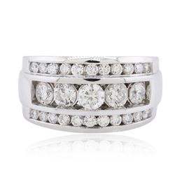 14KT White Gold 2.52ctw Diamond Ring