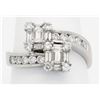 Image 5 : 1.00ctw Diamond Ring - 18KT White Gold