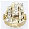Image 4 : 0.83ctw Diamond Ring - 14KT Yellow Gold