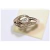 Image 1 : STERLING SILVER DIAMOND (29 DIAMONDS) RING