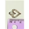 Image 2 : STERLING SILVER CZ HEART PENDANT