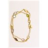 Image 2 : STERLING SILVER GOLD PLATED GEMSTONE BRACELET