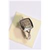 Image 2 : STERLING SILVER DIAMOND RING