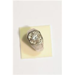 STERLING SILVER CZ RING