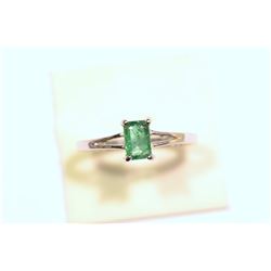 14KT GOLD EMERALD (0.58CT) RING