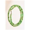 Image 1 : STERLING SILVER CLASP JADE NECKLACE