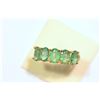 Image 1 : 10KT GOLD EMERALD (2.4CT) RING