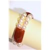 Image 1 : PEARL & CAMEO BRACELET