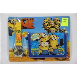 DESPICABLE ME WATCH & WALLET SET