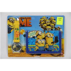 DESPICABLE ME WATCH & WALLET SET