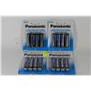 Image 1 : 4 PACKS OF PANASONIC AA BATTERIES