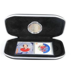 GUY LAFLEUR NHL ALLSTARS COIN/STAMPS
