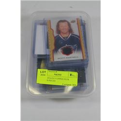 BIN OF 2014/2015 UPPER DECK MASTER PIECES