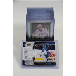 BIN OF JERSEY HOCKEY CARDS