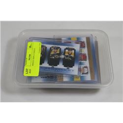 BIN OF MIXED TRIPLE JERSEY CARDS