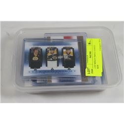 BIN OF MIXED TRIPLE JERSEY CARDS