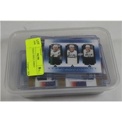 BIN OF MIXED TRIPLE JERSEY CARDS