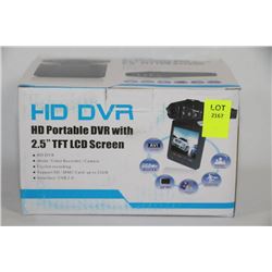 HD PORTABLE DVR W/ 2.5" TFT LCD SCREEN