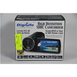 DIGILIFE HIGH DEFINITION SDHC CAMCORDER