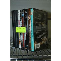 BUNDLE OF 10 DVD'S