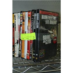 BUNDLE OF 10 DVD'S