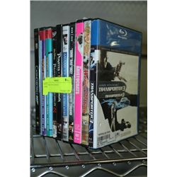 BUNDLE OF 10 DVD'S